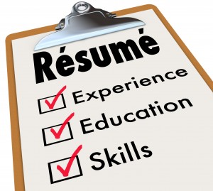 Resume Clipboard Checklist Qualifications Education Experience S